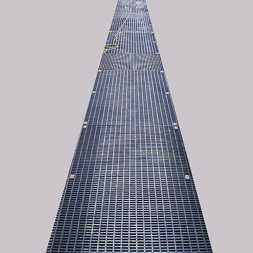 Supplier Galvanised Serrated Steel Grating for Platform Steel Floor From Factory In China