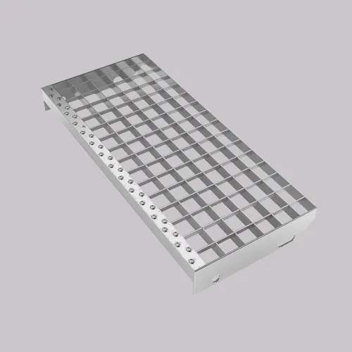 High quality 30x3 hot dipped galvanized steel bar grating stair treads from China supplier