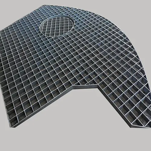 Buy various good price special-shaped steel grating from China manufacturer