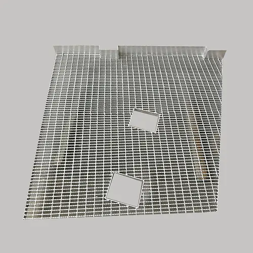 High quality safe stainless special-shaped steel floor grating exporting